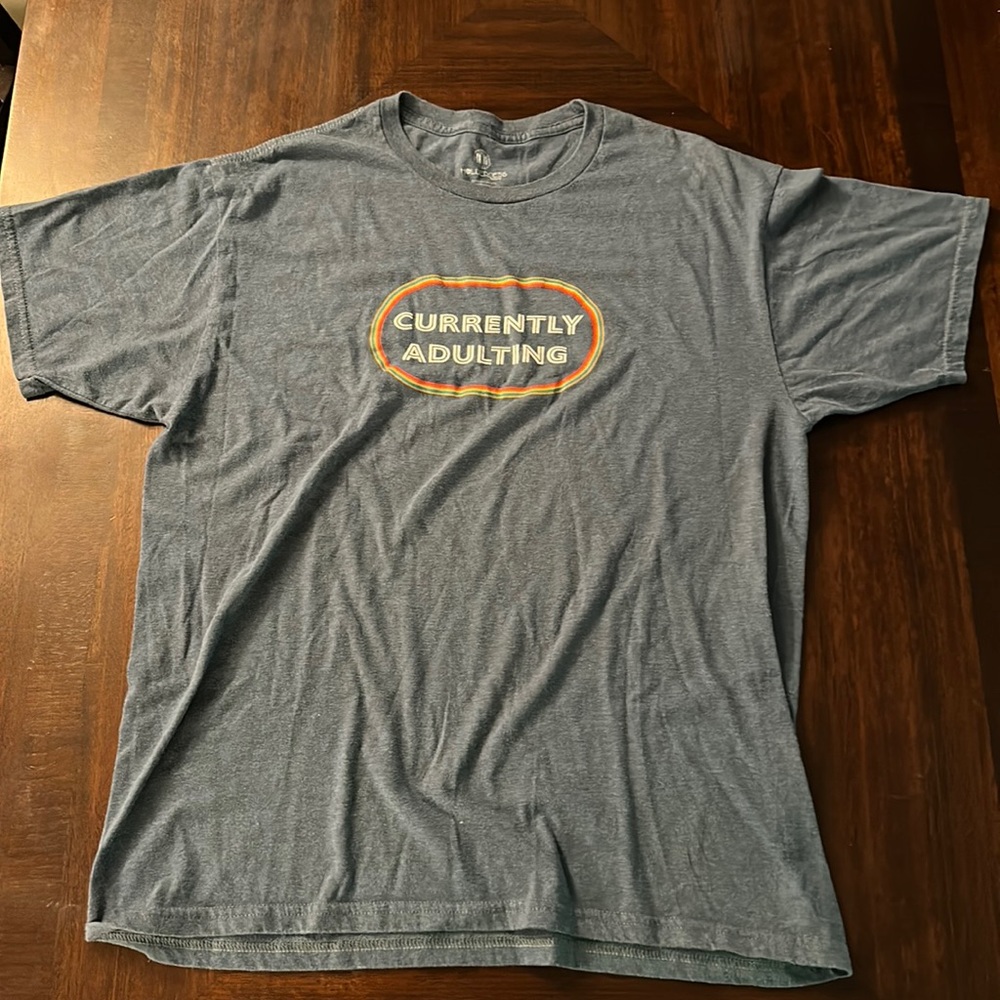 a regular ol tee shirt